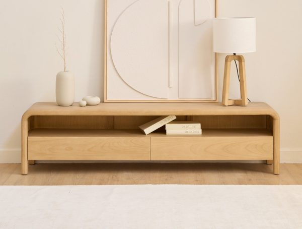 TV stand Boyd natural